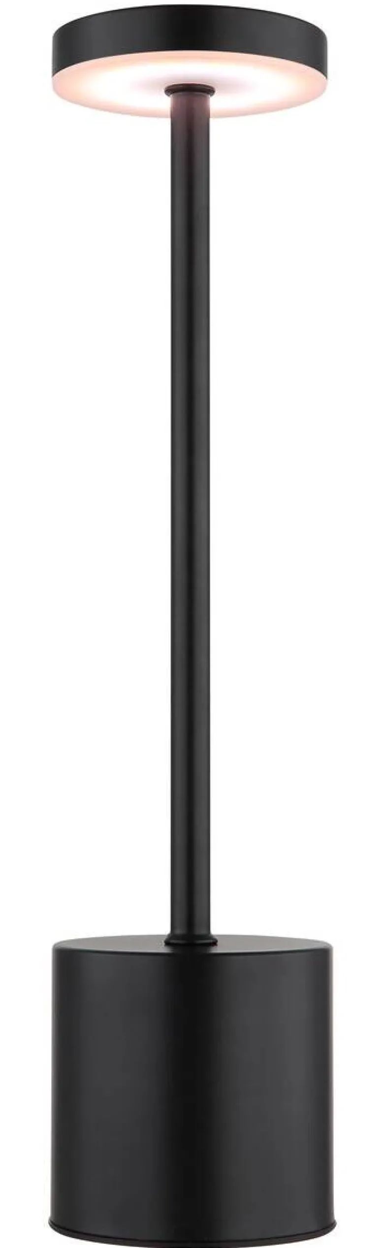 GLOBO LED-Tischleuchte Anru schwarz H/D: ca. 34x8 cm