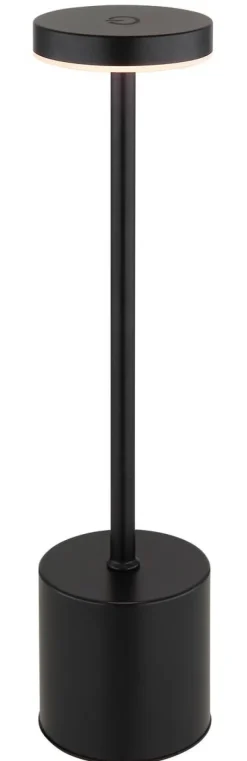 GLOBO LED-Tischleuchte Anru schwarz H/D: ca. 34x8 cm