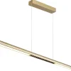 GLOBO Pendelleuchte Metall Aluminium B/H/T/L: ca. 8x150x120x120 cm 1 Brennstellen