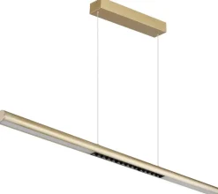 GLOBO Pendelleuchte Metall Aluminium B/H/T/L: ca. 8x150x120x120 cm 1 Brennstellen