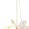 GLOBO Pendelleuchte Multi Kunststoff B/H: ca. 36x120 cm E27 1 Brennstellen