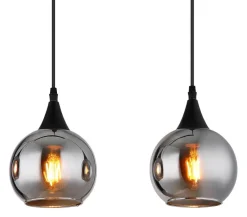 Globo Pendelleuchte Nika E27 4 Brennstellen