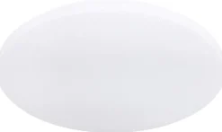 GLOBO Smarte Deckenleuchte Sayama weiß Opal Metall Acryl H/D: ca. 8x60 cm