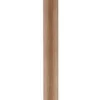 GLOBO Stehlampe dunkelbraun Rauch amber Holz Glas Metall H/D: ca. 150x29 cm 6 Brennstellen
