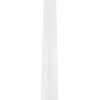 GLOBO Stehlampe sand weiß Metall H/D: ca. 150x40 cm E27 1 Brennstellen