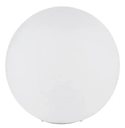 GLOBO Tischleuchte mattschwarz Opal weiß Metall Glas H/D: ca. 24,5x25 cm E27 1 Brennstellen