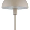 GLOBO Tischleuchte sand Metall H/D: ca. 31x20 cm E14 1 Brennstellen