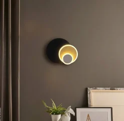 GLOBO Wandleuchte Metall B/H/L: ca. 7,5x25x25 cm