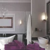 Good Morning Frottier-Set 8-teilig bordeaux Baumwolle