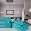 Good Morning Frottier-Set 8-teilig aqua Baumwolle