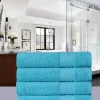 Good Morning Handtuch 4er-Pack aqua Baumwolle B/L: ca. 50x100 cm