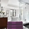 Good Morning Handtuch 4er-Pack bordeaux Baumwolle B/L: ca. 50x100 cm