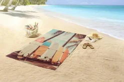 Good Morning Strandtuch Vintage Surf Multi Polyester B/L: ca. 100x180 cm