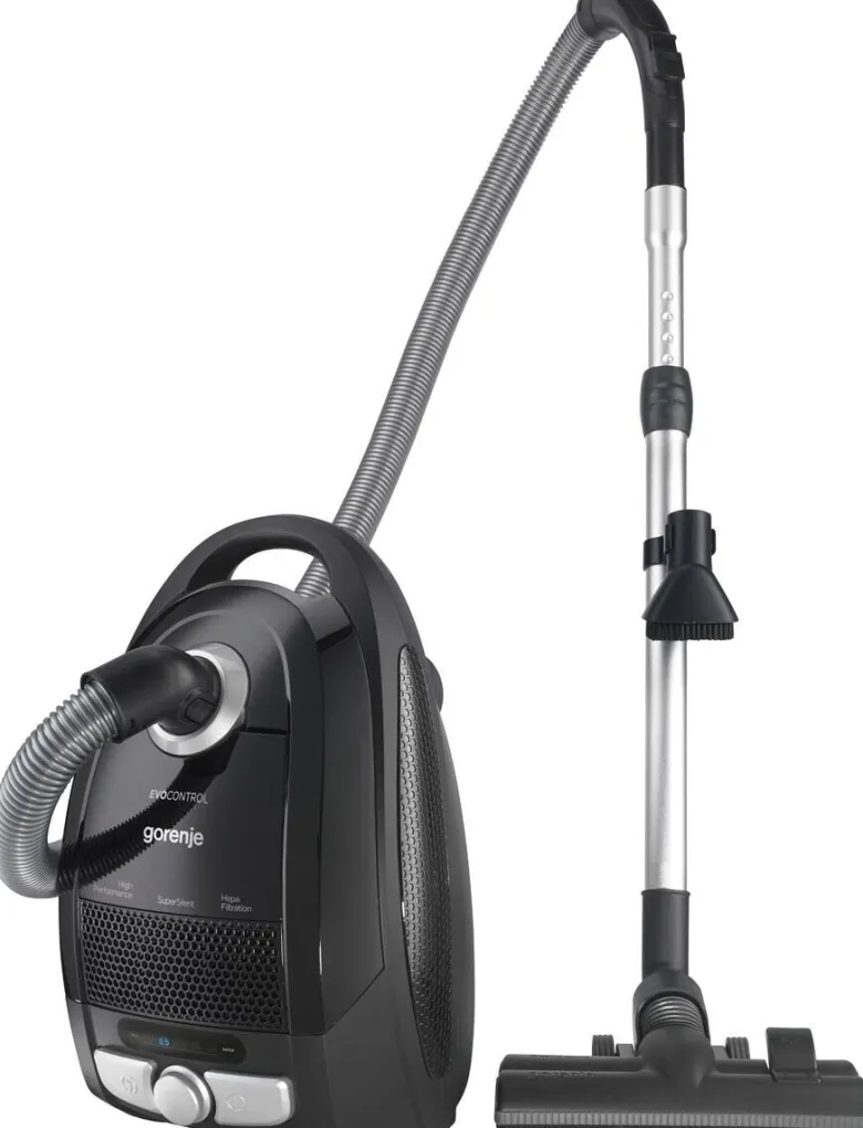 Gorenje Bodenstaubsauger VCE21ECBK schwarz Kunststoff Metall B/H/L: ca. 24x30x46 cm