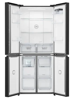Gorenje Cross-Door NRM819D61BX schwarz B/H/T: ca. 79,4x190x65 cm