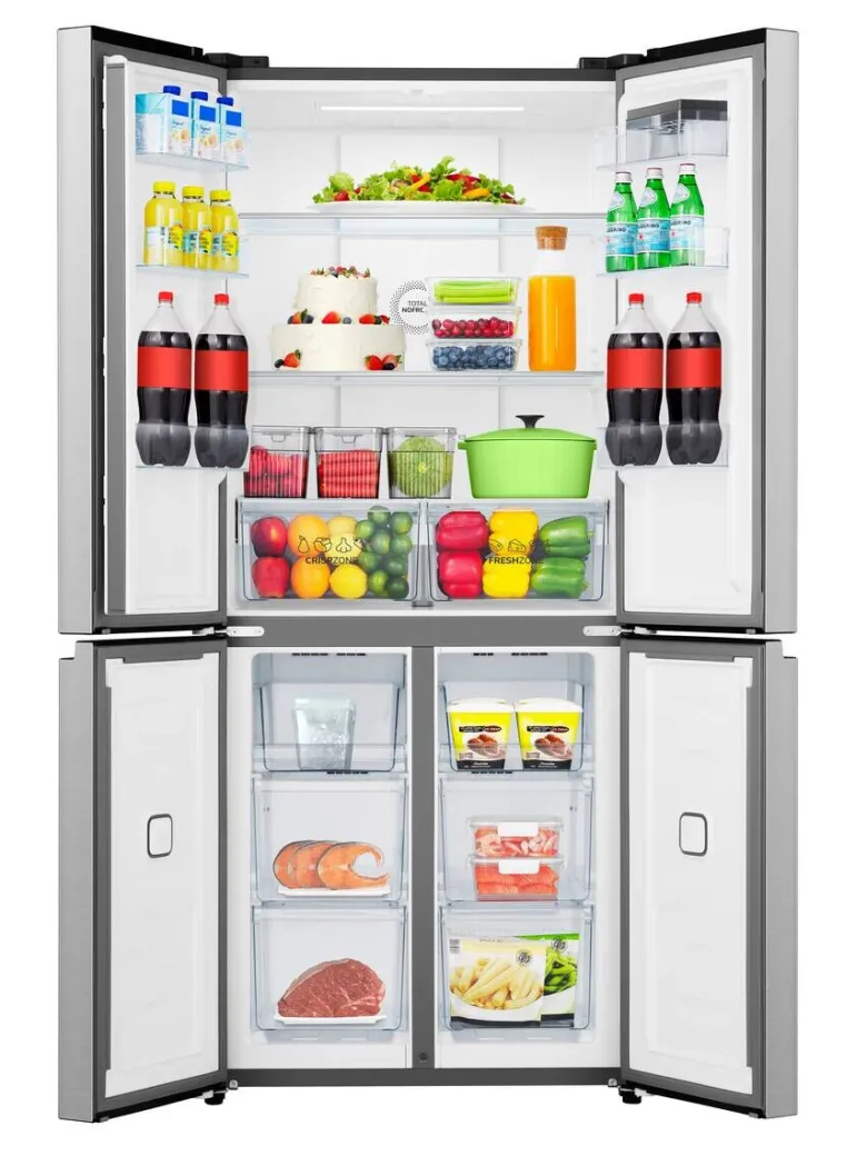 Gorenje Cross-Door NRM819D61X Inox B/H/T: ca. 79,4x190x65 cm