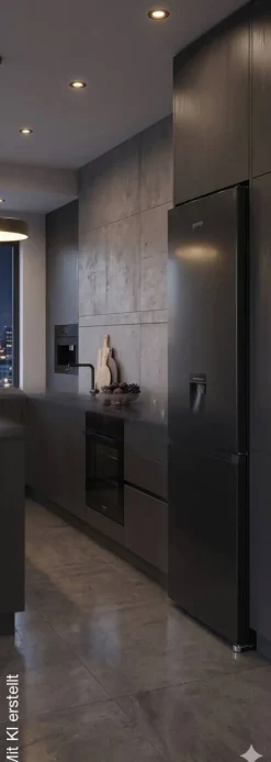 Gorenje Kühl-/Gefrierkombination RK418DPB4WDI schwarz B/H/T: ca. 55x180x55,7 cm
