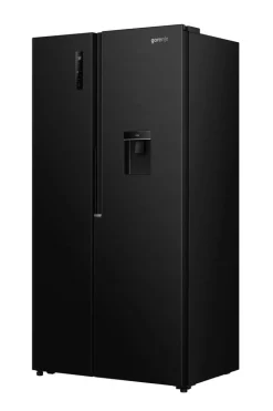 Gorenje Side-by-side Kühl-/Gefrierkombination NRS917E41BXWD schwarz B/H/T: ca. 91,1x178,6x61,5 cm