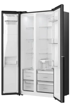 Gorenje Side-by-Side NRS9E6BX schwarz B/H/T: ca. 91,1x178,6x61,5 cm