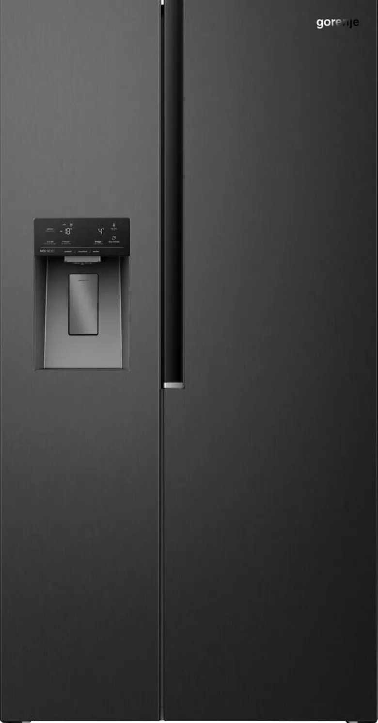 Gorenje Side-by-Side NRS9E6BX schwarz B/H/T: ca. 91,1x178,6x61,5 cm