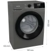 Gorenje Waschmaschine W3NHEI74SAS/DE titanfarbig B/H/T: ca. 60x85x44 cm ca. 70 kg