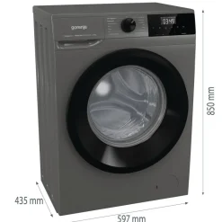 Gorenje Waschmaschine W3NHEI74SAS/DE titanfarbig B/H/T: ca. 60x85x44 cm ca. 70 kg