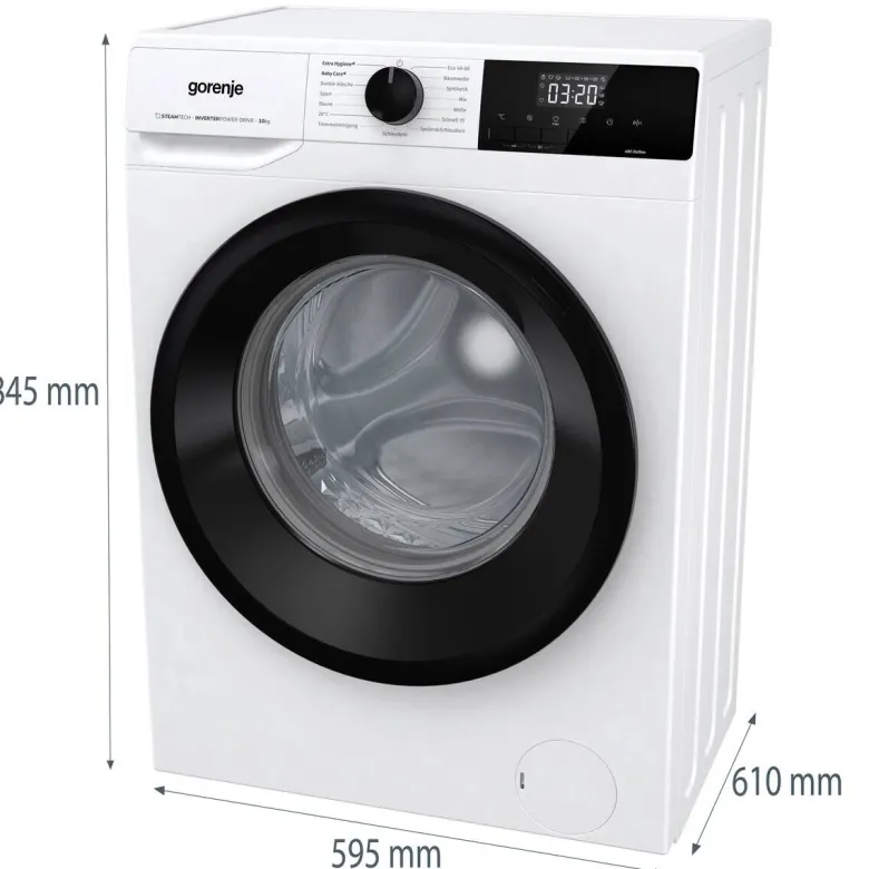 Gorenje Waschmaschine WNHEI14APS/DE weiß B/H/T: ca. 60x85x61 cm