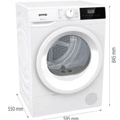 Gorenje Wärmepumpentrockner DHNE72 weiß B/H/T: ca. 60x85x55 cm ca. 7 kg