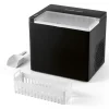 GOURMETmaxx Eiswürfelbereiter 15610 schwarz Kunststoff Edelstahl B/H/L: ca. 27x29,5x33,5 cm ca. 150 W