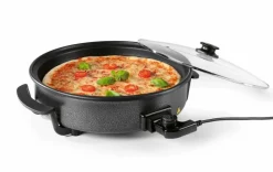 GOURMETmaxx Elektrische Party-Pfanne schwarz Edelstahl B/H/L: ca. 45x17,5x41 cm