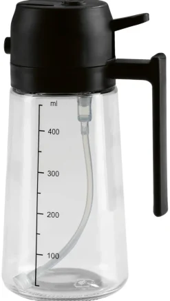 GOURMETmaxx Haushaltshelfer schwarz Kunststoff B/H/L: ca. 9,2x19,9x9 cm