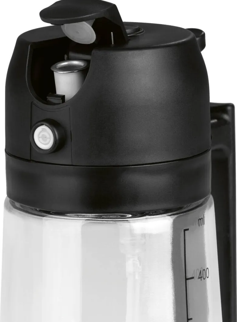GOURMETmaxx Haushaltshelfer schwarz Kunststoff B/H/L: ca. 9,2x19,9x9 cm