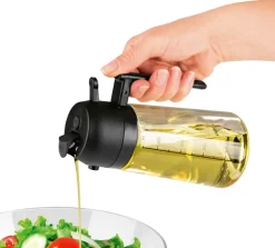 GOURMETmaxx Haushaltshelfer schwarz Kunststoff B/H/L: ca. 9,2x19,9x9 cm