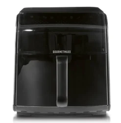 GOURMETmaxx Heißluftfritteuse schwarz Metall B/H/L: ca. 38,6x31,8x28,8 cm ca. 7 l