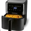 GOURMETmaxx Heißluftfritteuse schwarz Kunststoff B/H/L: ca. 39,1x33,5x28,6 cm ca. 6,5 l