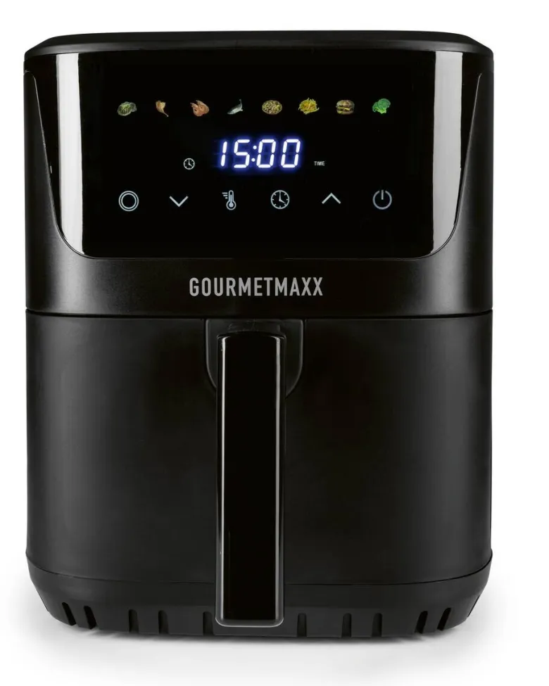 GOURMETmaxx Heißluftfritteuse schwarz Kunststoff B/H/L: ca. 39,1x33,5x28,6 cm ca. 6,5 l