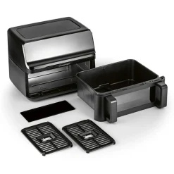 GOURMETmaxx Heißluftfritteuse schwarz Kunststoff B/H/L: ca. 37,2x30,1x39 cm ca. 9 l