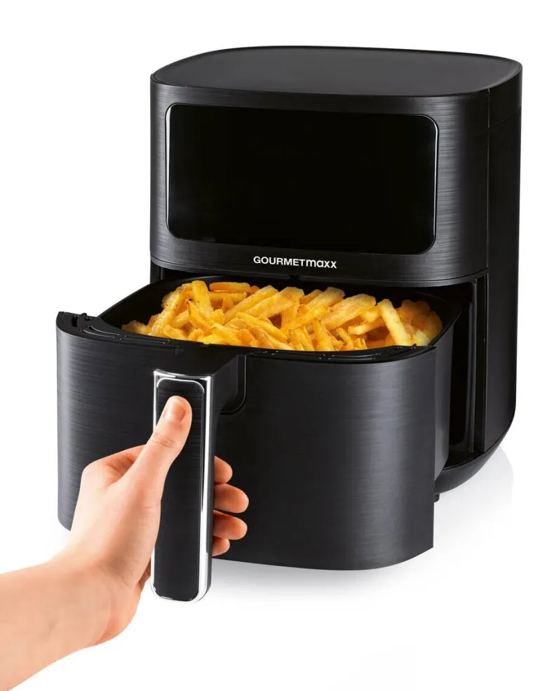 GOURMETmaxx Heißluftfritteuse 16394 schwarz Kunststoff B/H/L: ca. 26x29,5x36 cm ca. 4,5 l