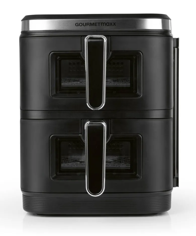 GOURMETmaxx Heißluftfritteuse schwarz Kunststoff B/H/L: ca. 28,6x35,5x44,3 cm ca. 5 l