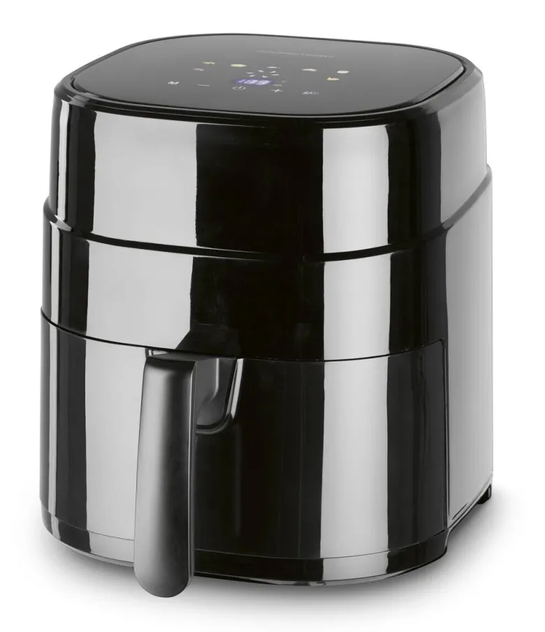 GOURMETmaxx Heißluftfritteuse 16538 schwarz Metall B/H/L: ca. 34,4x30,5x26,5 cm ca. 4,5 l
