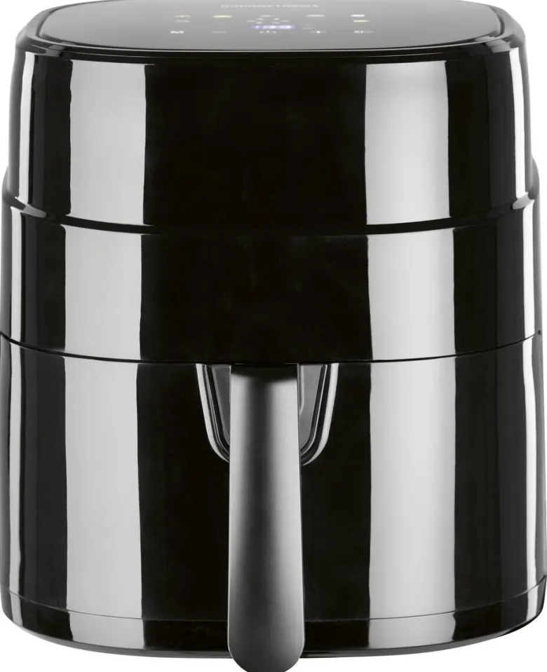 GOURMETmaxx Heißluftfritteuse 16538 schwarz Metall B/H/L: ca. 34,4x30,5x26,5 cm ca. 4,5 l