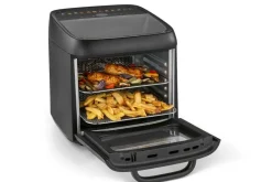 GOURMETmaxx Heißluftfritteuse 16409 schwarz Metall B/H/L: ca. 33,7x35,5x44,6 cm ca. 12,5 l