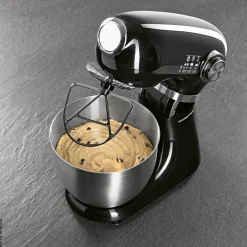 GOURMETmaxx Küchenmaschine schwarz Edelstahl B/H/L: ca. 26x38x41 cm