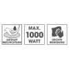 GOURMETmaxx Kontaktgrill 15173 schwarz Metall B/H/L: ca. 26,8x13x22,9 cm
