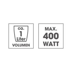 GOURMETmaxx Reiskocher schwarz B/H/L: ca. 23,9x20,4x23,9 cm