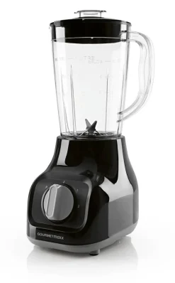 GOURMETmaxx Standmixer schwarz Edelstahl B/H/L: ca. 17,5x37,5x21 cm