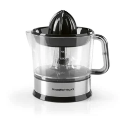 GOURMETmaxx Zitruspresse schwarz Kunststoff Edelstahl B/H/L: ca. 14x21x19 cm ca. 0,7 l