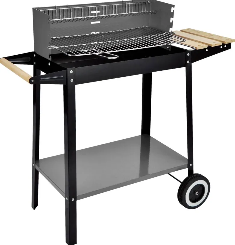 Grill Stahl B/H/L: ca. 44x83x88 cm