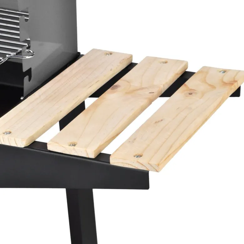 Grill Stahl B/H/L: ca. 44x83x88 cm