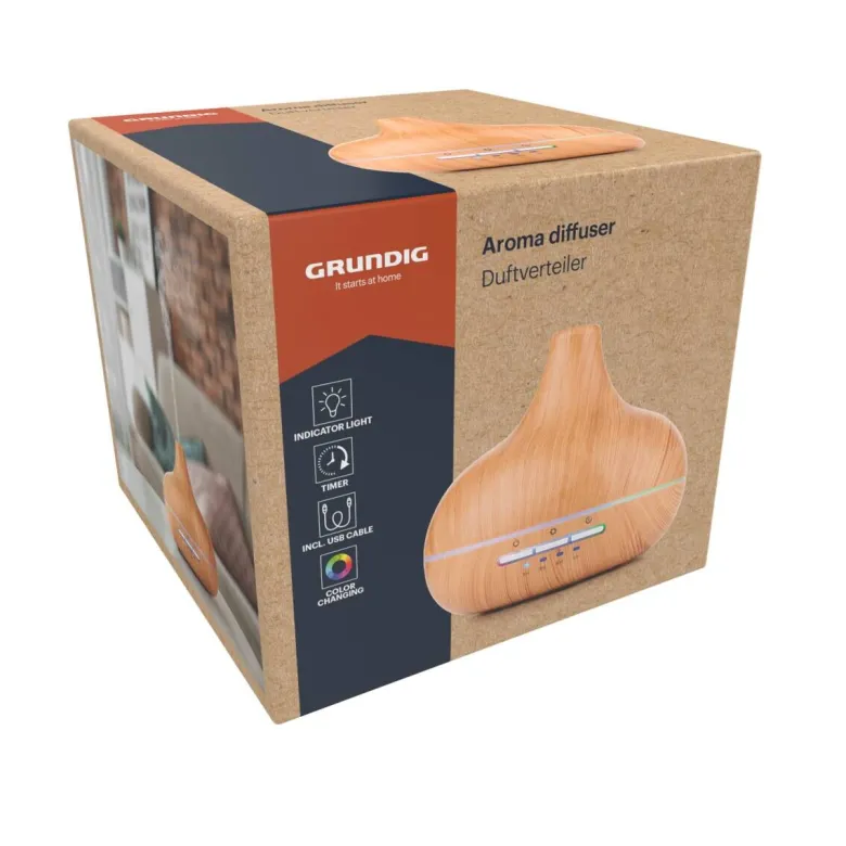 Grundig Aroma-Diffusor braun Holz